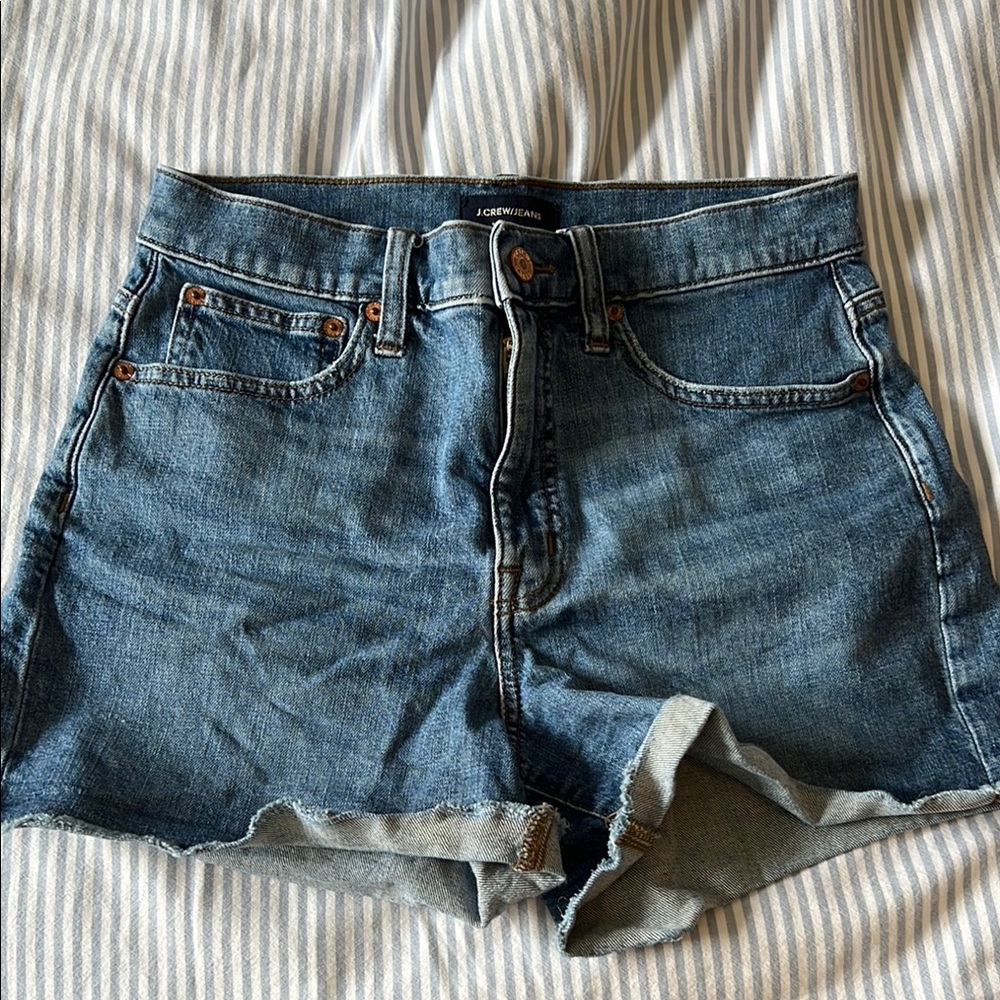 J. Crew Women's Blue Denim Shorts